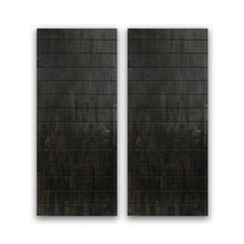 Load image into Gallery viewer, Paneled Hollow Core Solid Wood Double Closet Sliding Door Slabs