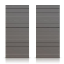 Load image into Gallery viewer, Paneled Hollow Core MDF Double Closet Sliding Door Slabs