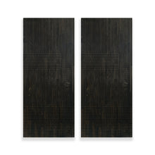 Load image into Gallery viewer, Paneled Hollow Core Solid Wood Double Closet Sliding Door Slabs