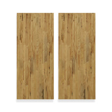 Load image into Gallery viewer, Paneled Hollow Core Solid Wood Double Closet Sliding Door Slabs