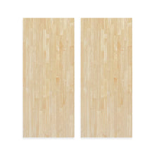 Load image into Gallery viewer, Paneled Hollow Core Solid Wood Double Closet Sliding Door Slabs