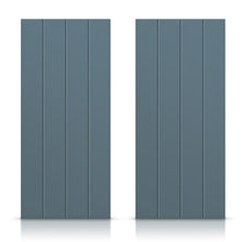 Load image into Gallery viewer, Paneled Hollow Core MDF Double Closet Sliding Door Slabs