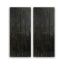 Load image into Gallery viewer, Paneled Hollow Core Solid Wood Double Closet Sliding Door Slabs