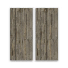 Load image into Gallery viewer, Paneled Hollow Core Solid Wood Double Closet Sliding Door Slabs