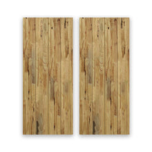 Load image into Gallery viewer, Paneled Hollow Core Solid Wood Double Closet Sliding Door Slabs