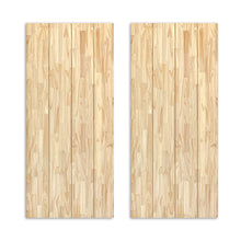 Load image into Gallery viewer, Paneled Hollow Core Solid Wood Double Closet Sliding Door Slabs