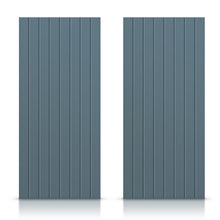 Load image into Gallery viewer, Paneled Hollow Core MDF Double Closet Sliding Door Slabs