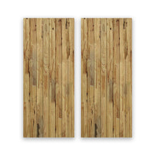 Load image into Gallery viewer, Paneled Hollow Core Solid Wood Double Closet Sliding Door Slabs