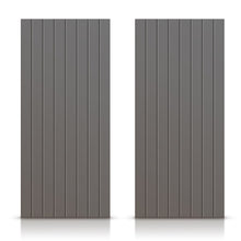 Load image into Gallery viewer, Paneled Hollow Core MDF Double Closet Sliding Door Slabs