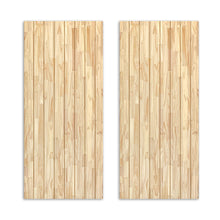 Load image into Gallery viewer, Paneled Hollow Core Solid Wood Double Closet Sliding Door Slabs