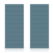 Load image into Gallery viewer, Hollow Core Stained Composite MDF Interior Double Closet Sliding Doors