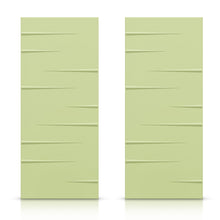 Load image into Gallery viewer, 3D Hollow Core MDF Double Closet Sliding Door Slabs