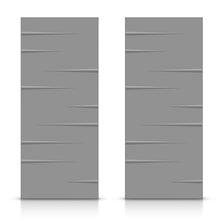 Load image into Gallery viewer, 3D Hollow Core MDF Double Closet Sliding Door Slabs