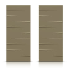 Load image into Gallery viewer, 3D Hollow Core MDF Double Closet Sliding Door Slabs