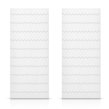 Load image into Gallery viewer, Hollow Core Stained Composite MDF Interior Double Closet Sliding Doors