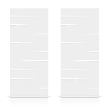 Load image into Gallery viewer, 3D Hollow Core MDF Double Closet Sliding Door Slabs