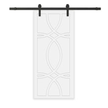 Load image into Gallery viewer, Composite MDF Sliding Barn Door with Hardware Kit