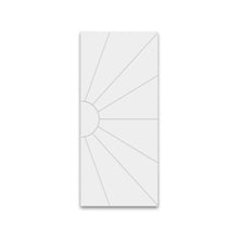 Load image into Gallery viewer, Sun Pattern Hollow Core MDF Interior Door Slab