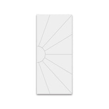 Load image into Gallery viewer, Sun Pattern Hollow Core MDF Door Slab for Pocket Door