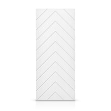 Load image into Gallery viewer, Herringbone Pattern Hollow Core MDF Interior Door Slab