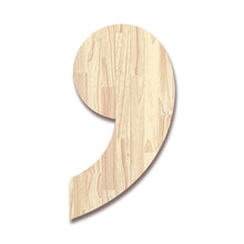 Load image into Gallery viewer, Wood Block Letter Unfinished Monogram Initial Alphabet Large Wall Numbers & Symbols for Home Bedroom Office Wedding Party DIY Decor Ready to Paint or Stain
