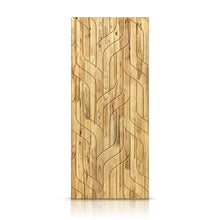 Load image into Gallery viewer, Paneled Hollow Core Solid Wood Interior Door Slab