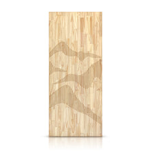 Load image into Gallery viewer, Paneled Hollow Core Solid Wood Interior Door Slab