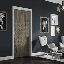 Load image into Gallery viewer, Paneled Hollow Core Solid Wood Interior Door Slab