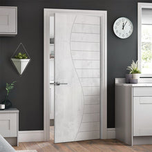 Load image into Gallery viewer, Paneled Hollow Core Solid Wood Interior Door Slab