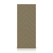 Load image into Gallery viewer, Herringbone Pattern Hollow Core MDF Interior Door Slab