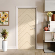Load image into Gallery viewer, Herringbone Pattern Hollow Core MDF Interior Door Slab
