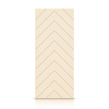 Load image into Gallery viewer, Herringbone Pattern Hollow Core MDF Interior Door Slab