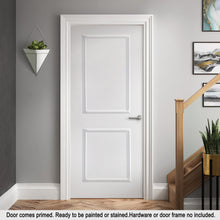 Load image into Gallery viewer, 2 Panel Hollow Core White Primed MDF Interior Door Slab
