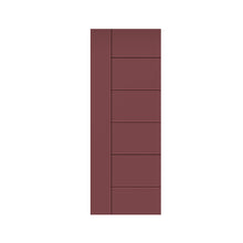 Load image into Gallery viewer, Metropolitan Stained Composite MDF Paneled Interior Barn Door Slab