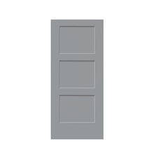 Load image into Gallery viewer, Composite MDF 3 Panel Equal Style Interior Door Slab For Pocket Door