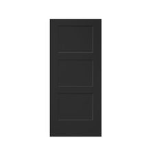 Load image into Gallery viewer, Composite MDF 3 Panel Equal Style Interior Door Slab For Pocket Door