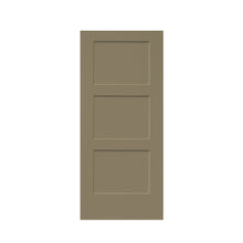 Load image into Gallery viewer, Composite MDF 3 Panel Equal Style Interior Door Slab For Pocket Door