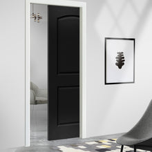 Load image into Gallery viewer, Composite MDF 2 Panel Round Top Interior Door Slab For Pocket Door