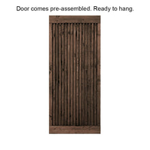Load image into Gallery viewer, Japanese Series Pre Assemble Stained Wood Interior Sliding Barn Door with Hardware Kit