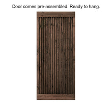 Load image into Gallery viewer, Japanese Series Pre Assemble Stained Wood Interior Sliding Barn Door with Hardware Kit