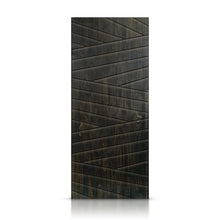 Load image into Gallery viewer, Flag Pattern Hollow Core Solid Wood Door Slab for Pocket Door