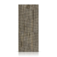 Load image into Gallery viewer, Flag Pattern Hollow Core Solid Wood Door Slab for Pocket Door