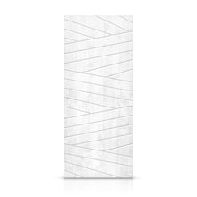 Load image into Gallery viewer, Flag Pattern Hollow Core Solid Wood Door Slab for Pocket Door
