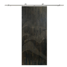 Load image into Gallery viewer, Solid Wood Hollow Core Modern Interior Sliding Barn Door with Hardware Kit