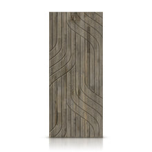 Load image into Gallery viewer, Intertwined Pattern Hollow Core Solid Wood Door Slab for Pocket Door