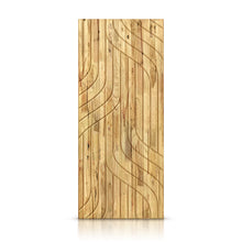 Load image into Gallery viewer, Intertwined Pattern Hollow Core Solid Wood Door Slab for Pocket Door