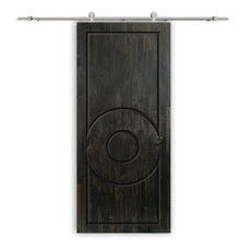 Load image into Gallery viewer, Solid Wood Hollow Core Modern Interior Sliding Barn Door with Hardware Kit