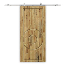 Load image into Gallery viewer, Solid Wood Hollow Core Modern Interior Sliding Barn Door with Hardware Kit