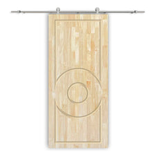 Load image into Gallery viewer, Solid Wood Hollow Core Modern Interior Sliding Barn Door with Hardware Kit