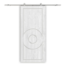 Load image into Gallery viewer, Solid Wood Hollow Core Modern Interior Sliding Barn Door with Hardware Kit